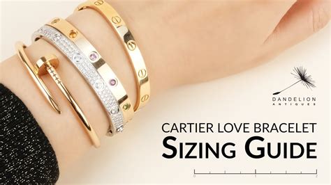 cartier bracelet size 16|cartier bracelet size chart pdf.